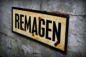 Remagen Steel Road Sign