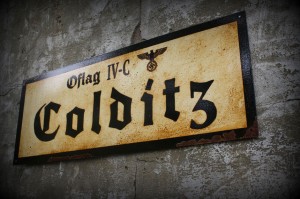 Colditz Oflag IV-C ww2 Road Sign