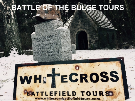 Battle Of The Bulge Tours, Battle Tours Ardennes, WW2 Tours Belgium, World War 2 Guided Tours Europe, Ardennes War Tours, Ardennes Offensive Tours, Krinkelt, Rocherath, Elsenborn Ridge, Lanzerath, Losheim, Blankenheim, Tondorf, Losheimergraben, Bucholz, Lyle Bouck, Udenbreth, Westwall, Dragons Teeth, Hollerath, Kampfgruppe Peiper, Rollbahn C, Honsfeld, Butgenbach, Bullingen, Malmedy, Ligneuville, Baugnez, Malmedy Massacre, Waffen S.S Ardennes, Trois Ponts, Ambleve, Stavelot, Stoumont, Peiper Tour, La Gleize, Wereth Massacre, Francorchamps, Spa, Grandmenil, Hotton, Manhay, Trou de Loop,, Ardennes Accomodation, Things To Do Ardennes, Ardennen Tours, 88mm Gun Ardennes, King Tiger Tank, Targnon, St Edouard Sanitorium, 82nd Airborne, 740th Tank Battalion, Bastogne, Foy, Schumans Eck, Wiltz, 101st Airborne, 75th Infantry, 99th Infantry Division, Hasselpath Memorial, Wirtzfeld, Hunningen, Murringen, Parkers Crossroads, Erezee, Sadzot, Vielsalm, St Vith, Foxholes, Heartbreak Crossroads, Recht, Poteau, Max Hansen, Salm River, Ourthe River, La Roche, Sherman Tank, 551st Highland Division, American WW2 Veteran Tours, Durbuy, Hotton Military Cemetery, Malempre, Ernst Barkmann, 1SS Panzer, La Venne, Peipers Escape Route Tour, Cheneaux