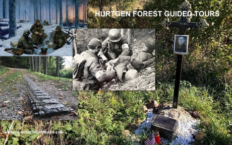 Hurtgen Forest Tours, Hurtgenwald WW2 Guided Tours, Guided Battlefield Tours Germany, 3rd Reich Tours, WW2 Tours Belgium, Vossenack, Scmidt, Germeter, Simonskall, Bergstein, Hill 400, Paustenbach, 28th Infantry Division, 4th Infantry Division, Kesternich, Grosshau, Kleinhau, Merode, 78th Infantry Division, 121st Infantry, Hurtgen, Simmerath, Lammersdorf, Raffelsbrand, Gey, Strass, 330th Infantry, Aachen, Siegfried Line Guided Tours, Kall Trail Guided Tours