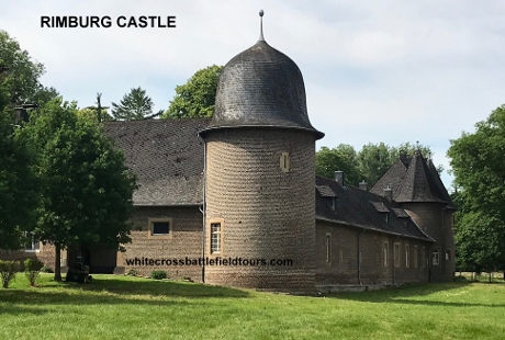 aachen tours, ww2 guided tours, rimburg castle, rimburg schloss, aachen ww2 tours, battle of bulge tours, battle for aachen, 30th infantry division, palenberg, ubach, world war 2 guided tours germany