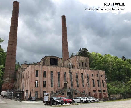 pulverfabrik tour, ww2 tours rottweil, tuttlingen ww2 tours, rottweil history tour, baden wurttemberg tours